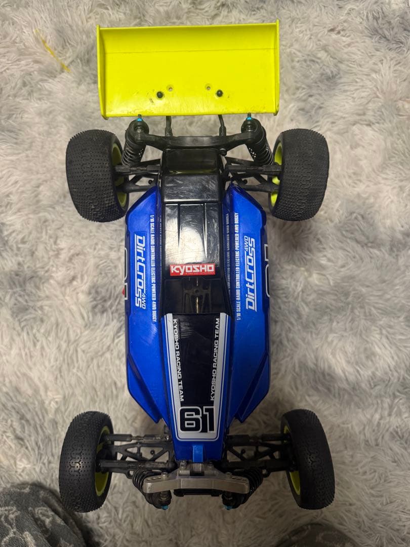 KYOSHO Dirt Cross 4WD ダートクロス　ラジコン Kyosho 1/10 Lazer Dirt Cross 4x4 Off-Road Racing Electric Buggy