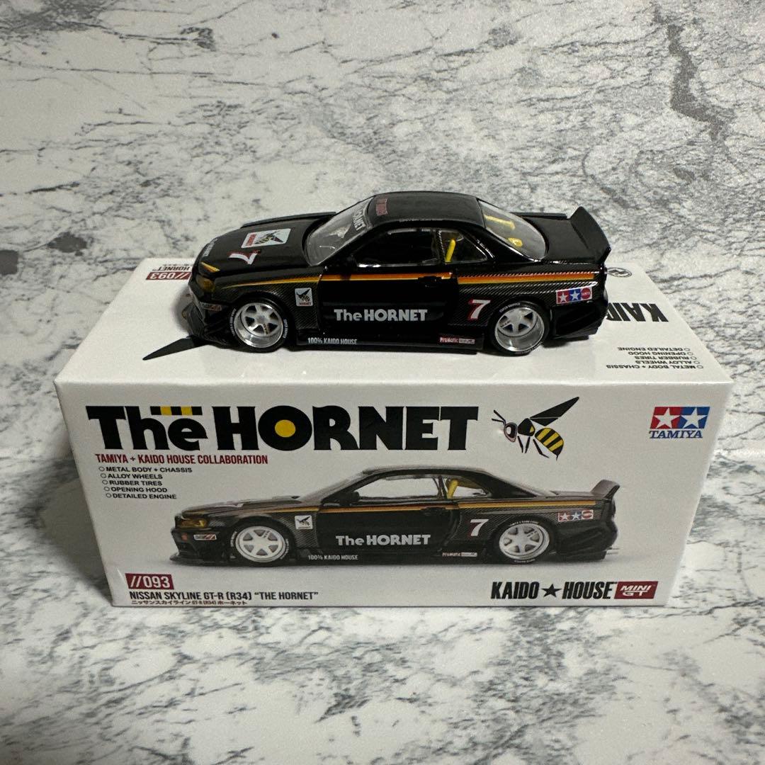 ミニカー NISSAN SKYLINE GT-R R34 THE HORNET